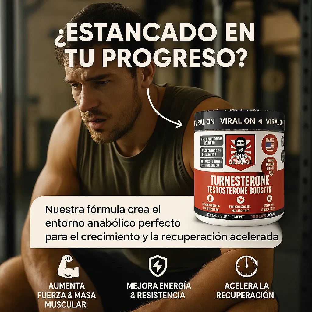 Turkesterone: Cápsulas de vitalidad masculina y construcción muscular